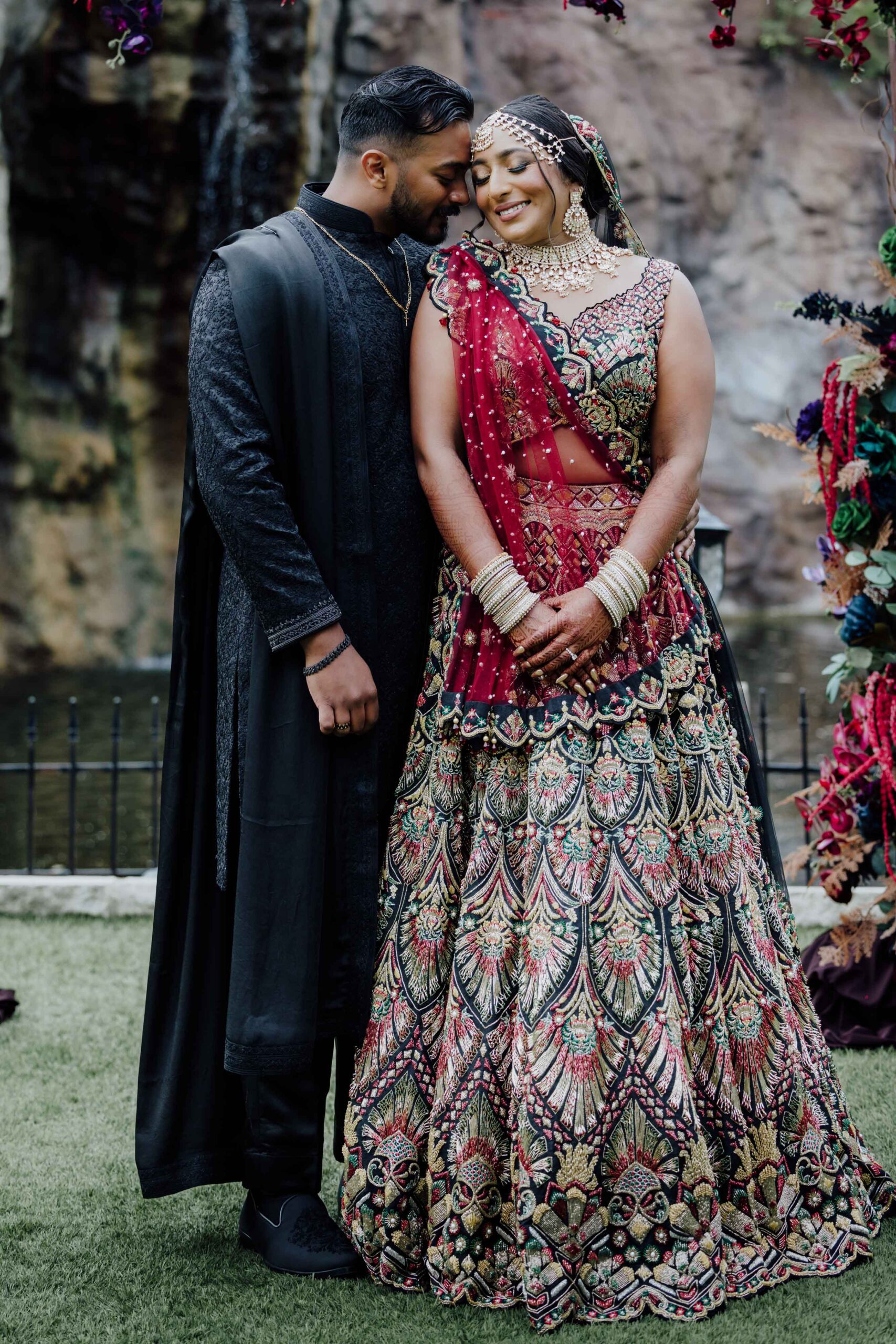 dallas oasis in red oak texas indian wedding of nitasha and lipin by dallas luxury wedding photographer william bichara