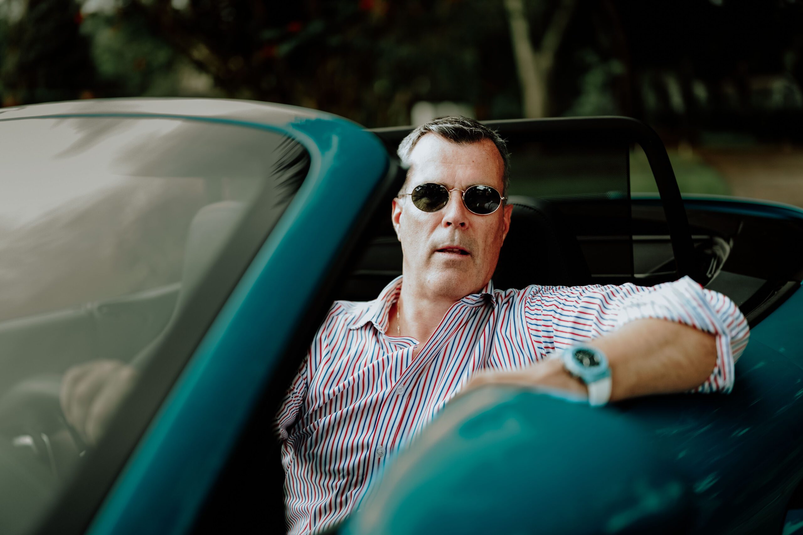 Executive portrait of Olivier Chavy, CEO of Travel + Leisure, photographed by William Bichara