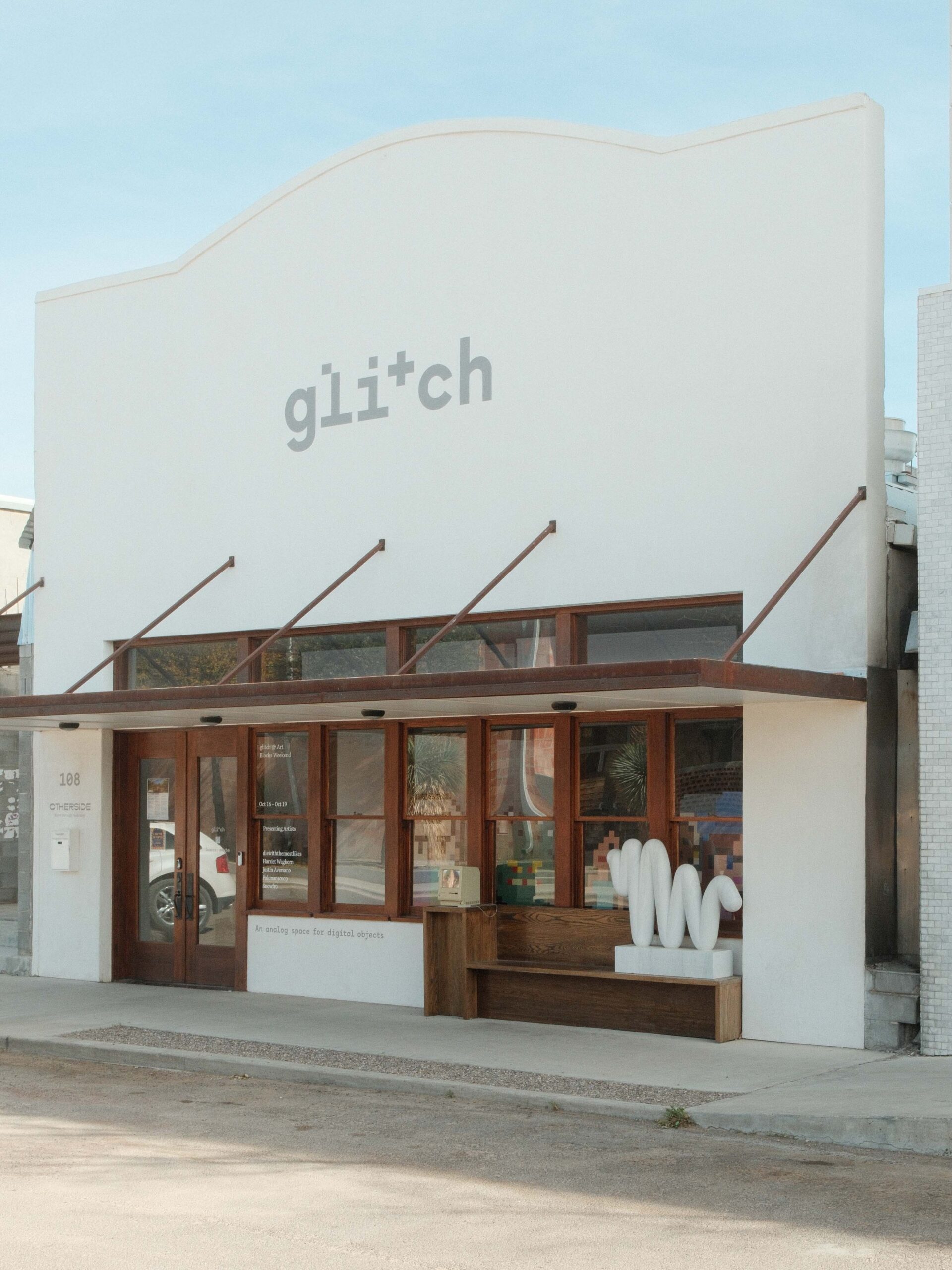 stores facade in marfa texas glitch marfa
