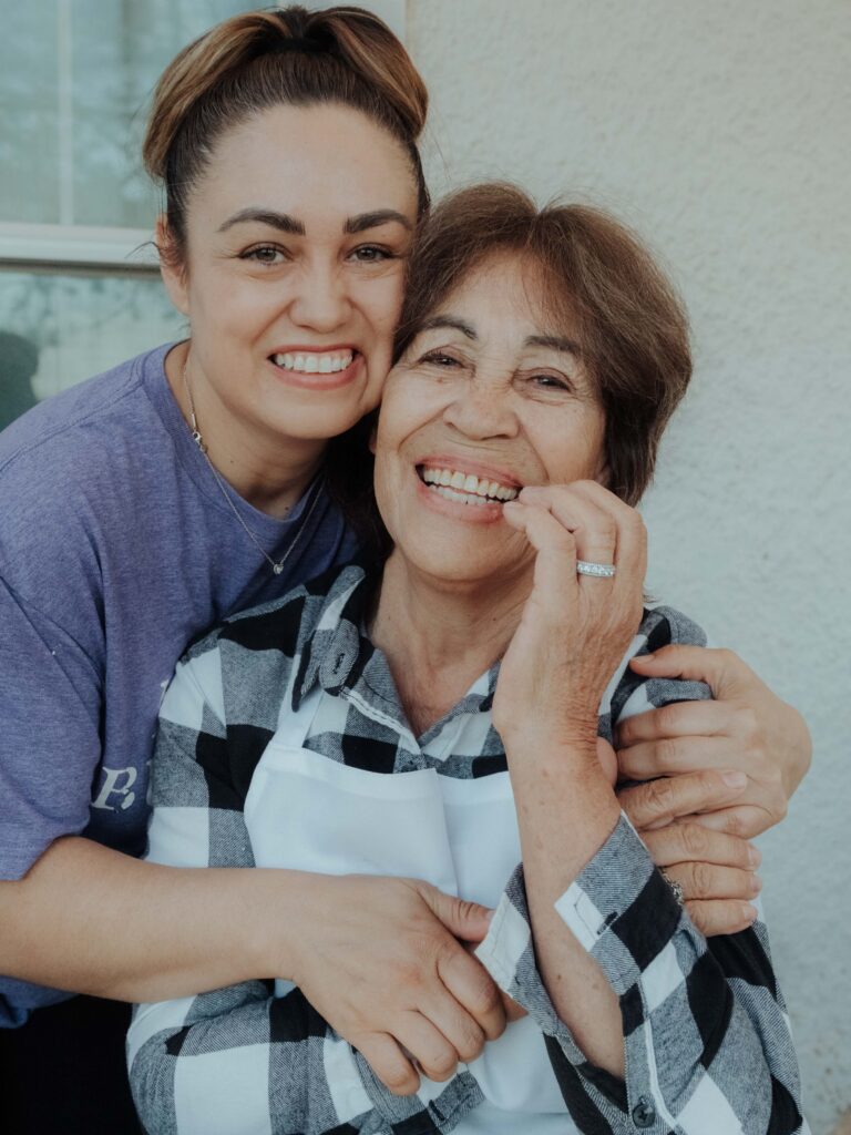 Ramona Tejada Queen of Marfa Burritos and her daughter at Marfa Burrito in Marfa Texas